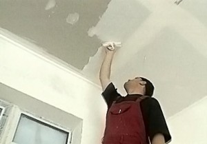 шпаклевка потолка из гипсокартона