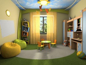 Интерьер для детской комнаты