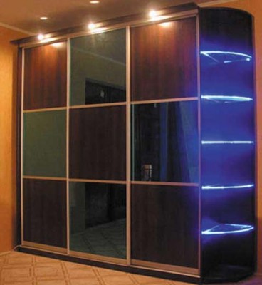 Шкафы-купе со светодиодной подсветкой