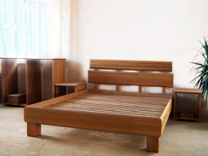 Beds made of wood