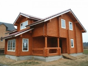 Decorating wooden house