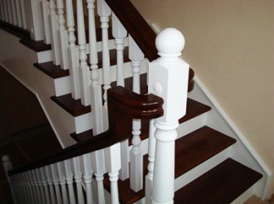 How to fix the railing