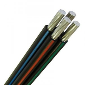 Selection of fittings for self-supporting insulated wires