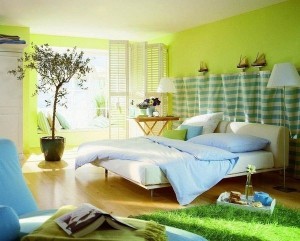 Summer bedroom design