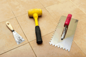 Tools for laying tile