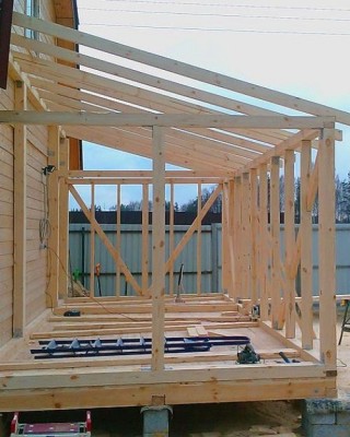 build a veranda
