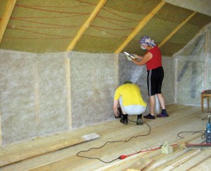 insulation of country houses