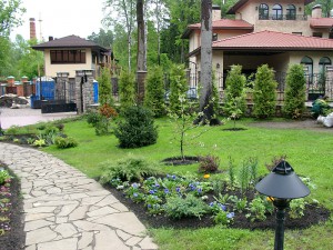 landscaping area