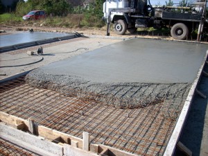production of concrete